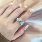 Alexandra heart ring