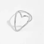 LILIA heart ring - 925 sterling silver