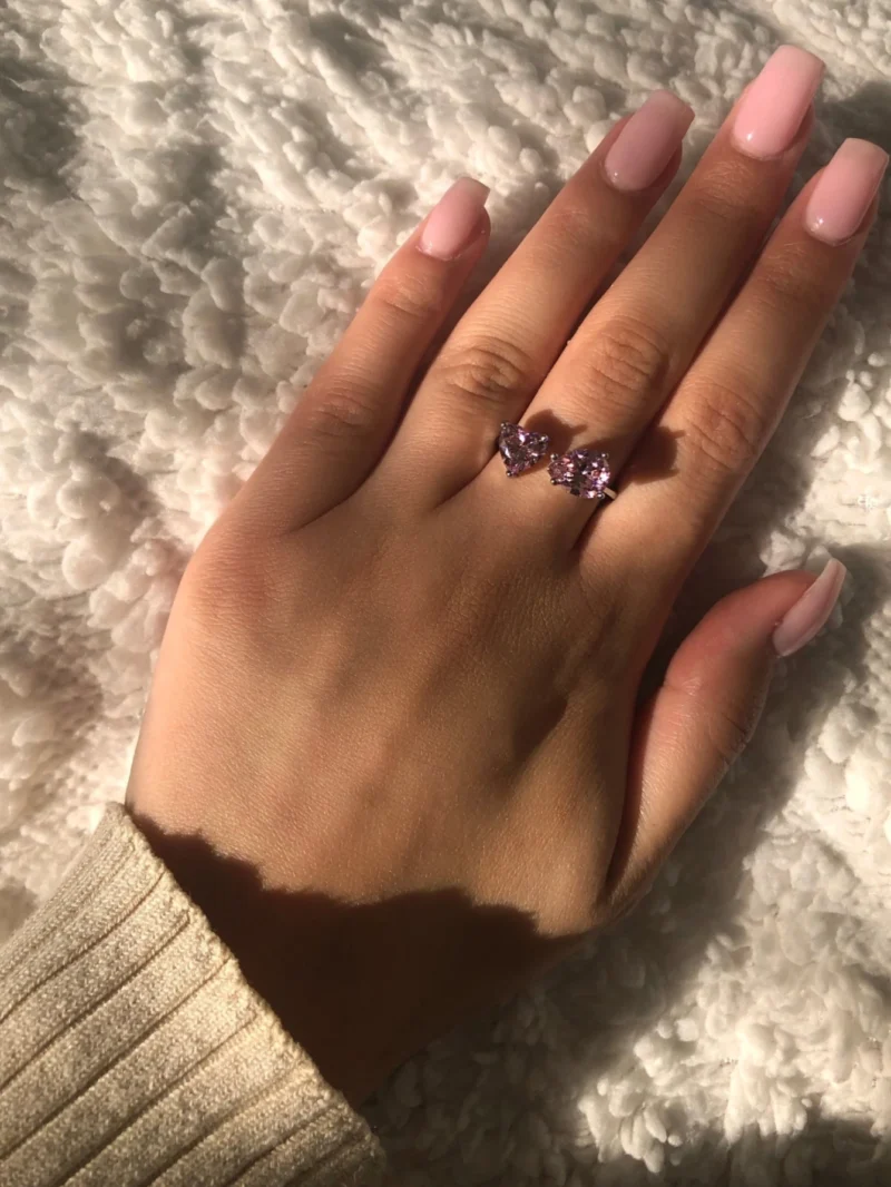 Alexandra heart ring