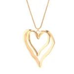 Odessa heart necklace