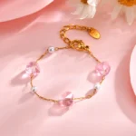 Heart bracelet AGATHE